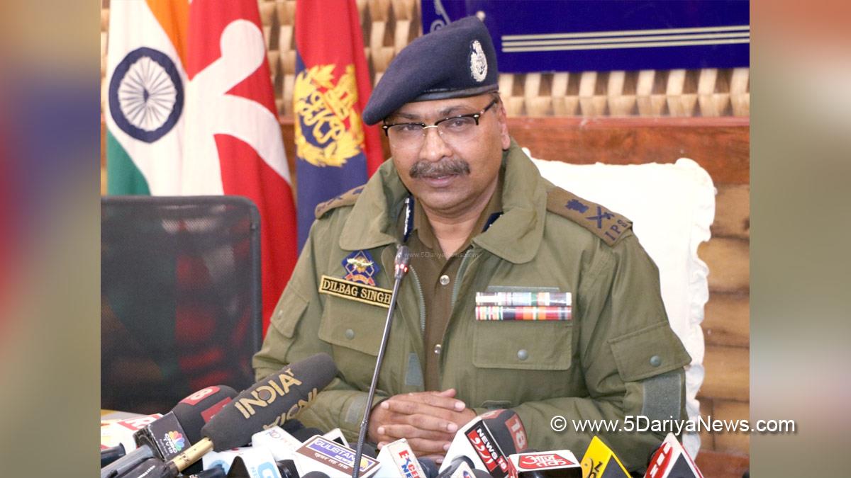 Dilbag Singh, J&K Director General of Police, Director General of Police J&K, Kashmir, Jammu And Kashmir, Jammu & Kashmir, Sopore, Sopore Police, North Kashmir