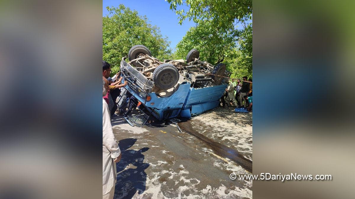 Hadsa, Shopian, Road Accident, CRPF, Shopian district, South Kashmir