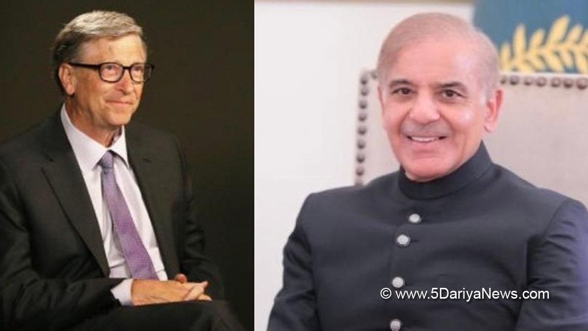 Shehbaz Sharif , Islamabad , Pakistan , Prime Minister of Pakistan, Bill Gates
