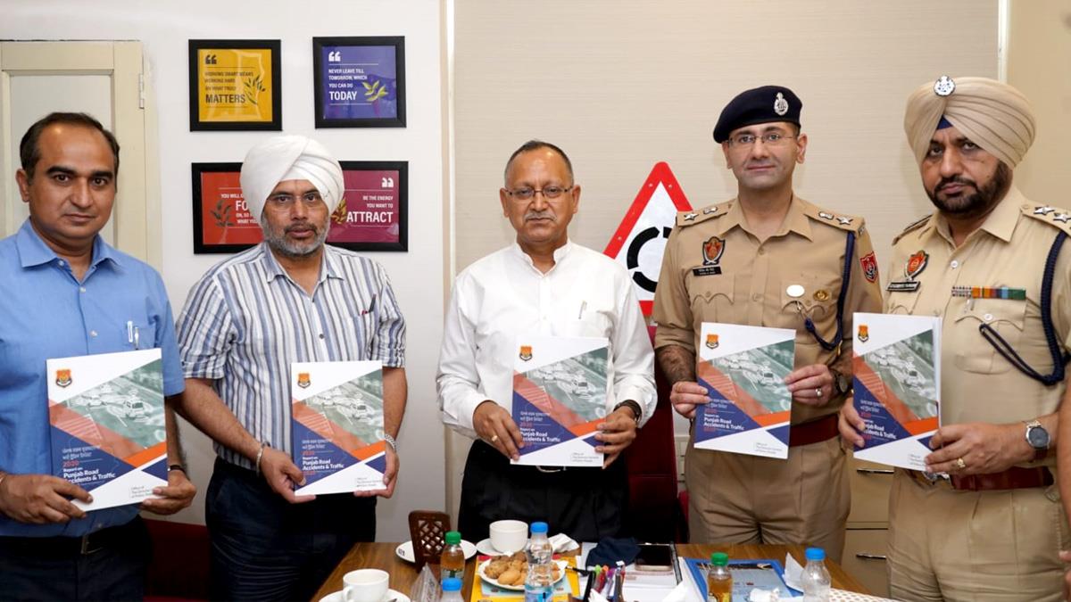 VK Bhawra, Director General of Police, DGP, Punjab VK Bhawra, Traffic Research Centre, NRI Affairs Office of Punjab Police, Mohali