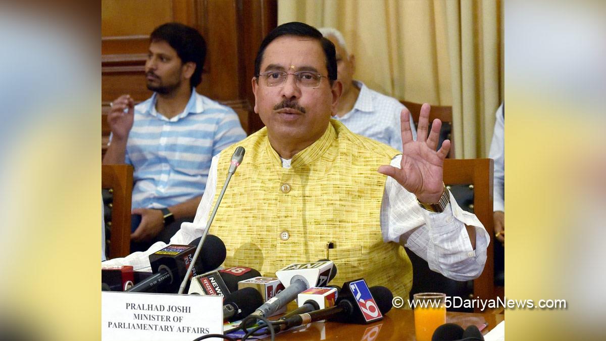 Pralhad Joshi, BJP, Bharatiya Janata Party, Union Coal Minister, Thermal Power Plants