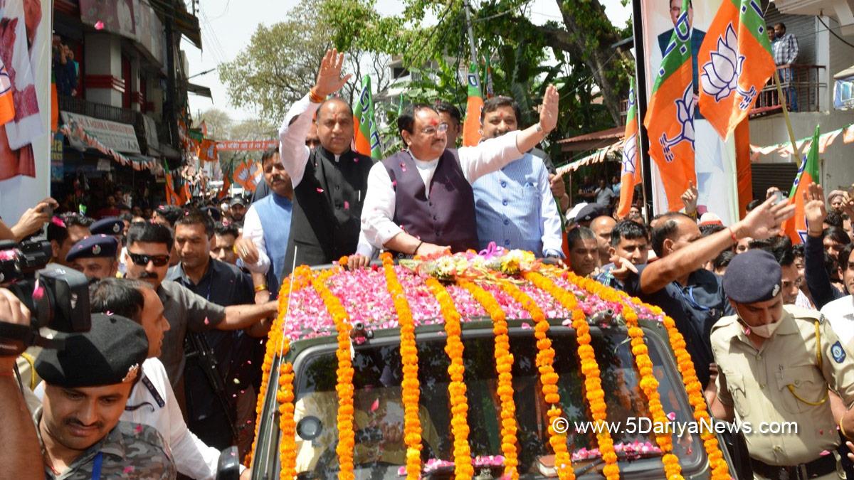 Jai Ram Thakur, Himachal Pradesh, Himachal, Bharatiya Janata Party, BJP, BJP Himachal, Shimla, Chief Minister of Himachal Pradesh, BJP Himachal Pradesh, Jagat Prakash Nadda, Suresh Kashyap, BJP President, Kangra, Gaggal Airport , Nagrota Bagwan