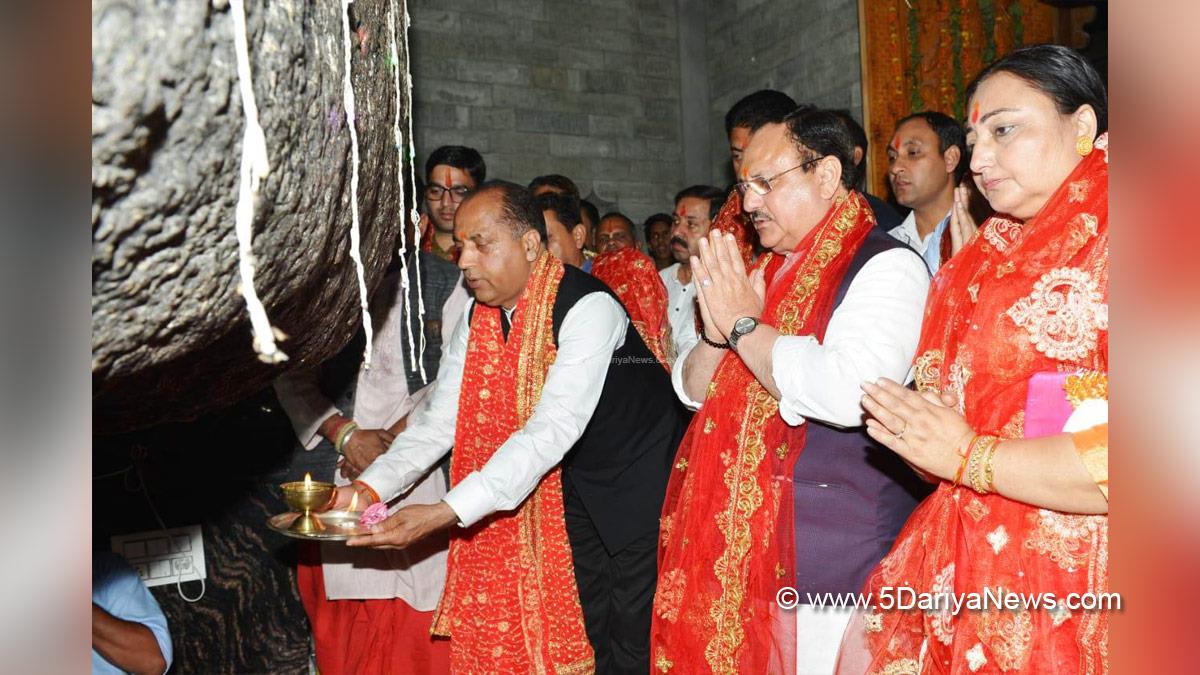 Jai Ram Thakur, Himachal Pradesh, Himachal, Bharatiya Janata Party, BJP, BJP Himachal, Shimla, Chief Minister of Himachal Pradesh, BJP Himachal Pradesh, Jagat Prakash Nadda, Suresh Kashyap, BJP President, Kangra, Gaggal Airport , Nagrota Bagwan