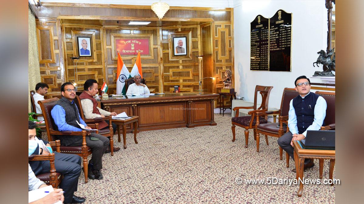 Rajendra Vishwanath Arlekar, Himachal Pradesh, Himachal, Bharatiya Janata Party, BJP, BJP Himachal, Shimla, Raj Bhawan