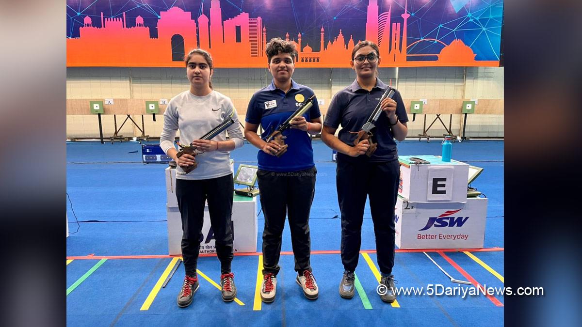 Sports News, Abhidnya Patil, Women 10M air Pistol, New Delhi, India News