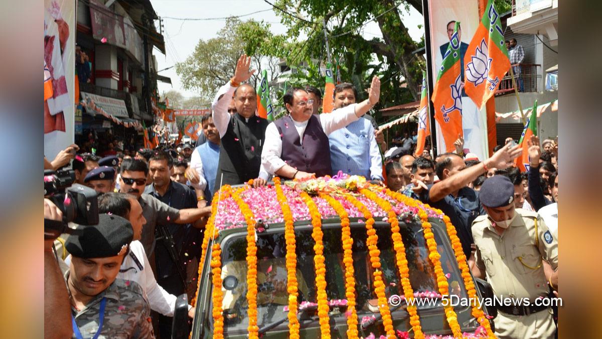 Jai Ram Thakur, Himachal Pradesh, Himachal, Bharatiya Janata Party, BJP, BJP Himachal, Shimla, Chief Minister of Himachal Pradesh, BJP Himachal Pradesh, Jagat Prakash Nadda, Suresh Kashyap, BJP President, Kangra, Gaggal Airport , Nagrota Bagwan