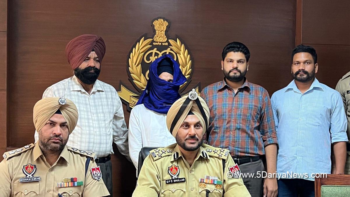 Crime News Punjab, Punjab Police, Police, Crime News, S.A.S. Nagar Police, Mohali Police, Dera Bassi, Anti Gangster Task Force, AGTF, Babbar Khalsa International, BKI, Gurpreet Singh Bhullar, Charanjit Patialavi, Butta Singh Wala