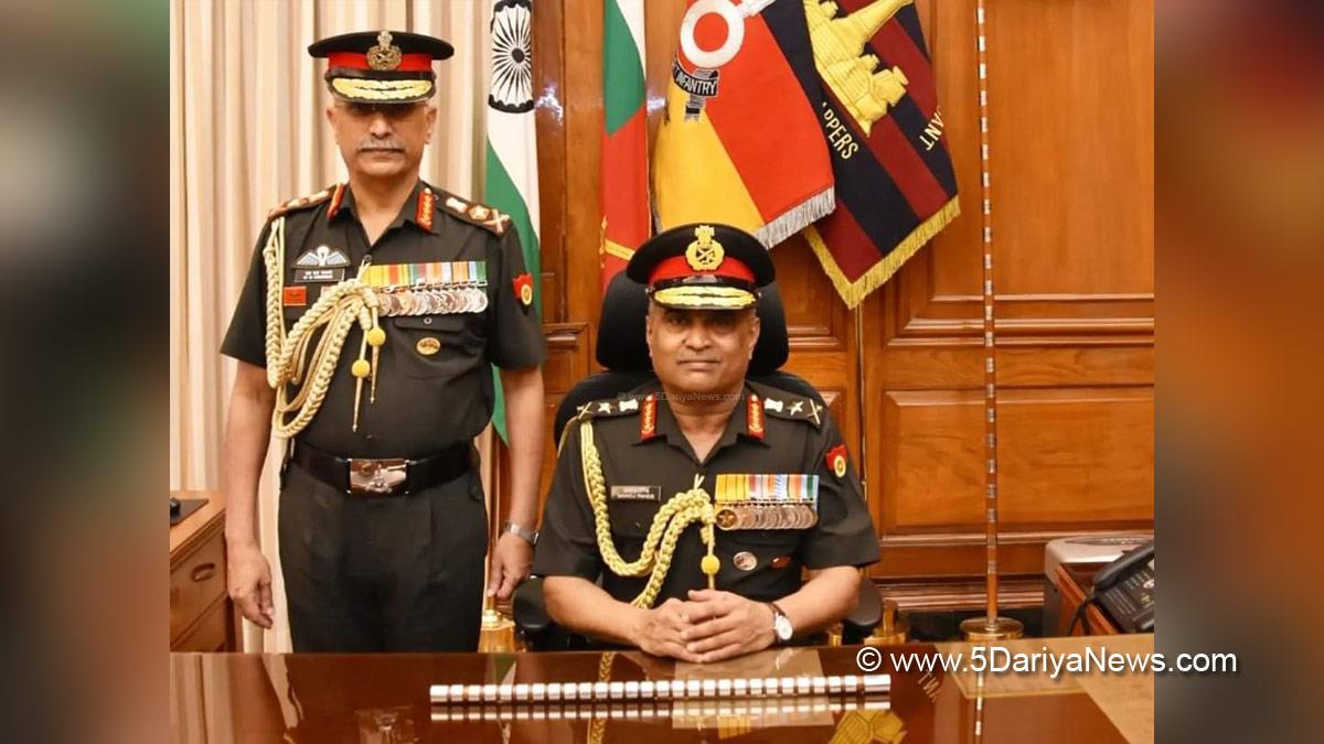 Military, India, New Delhi, Indian Army Chief, General Manoj Pande