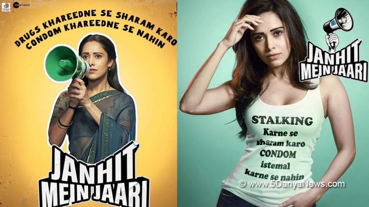 Bollywood, Entertainment, Mumbai, Actor, Actress, Cinema, Hindi Films, Movie, Mumbai News, Heroine, Nurshrratt  Bharuccha, Janhit Mein Jaari, Janhit Mein Jaari Movie
