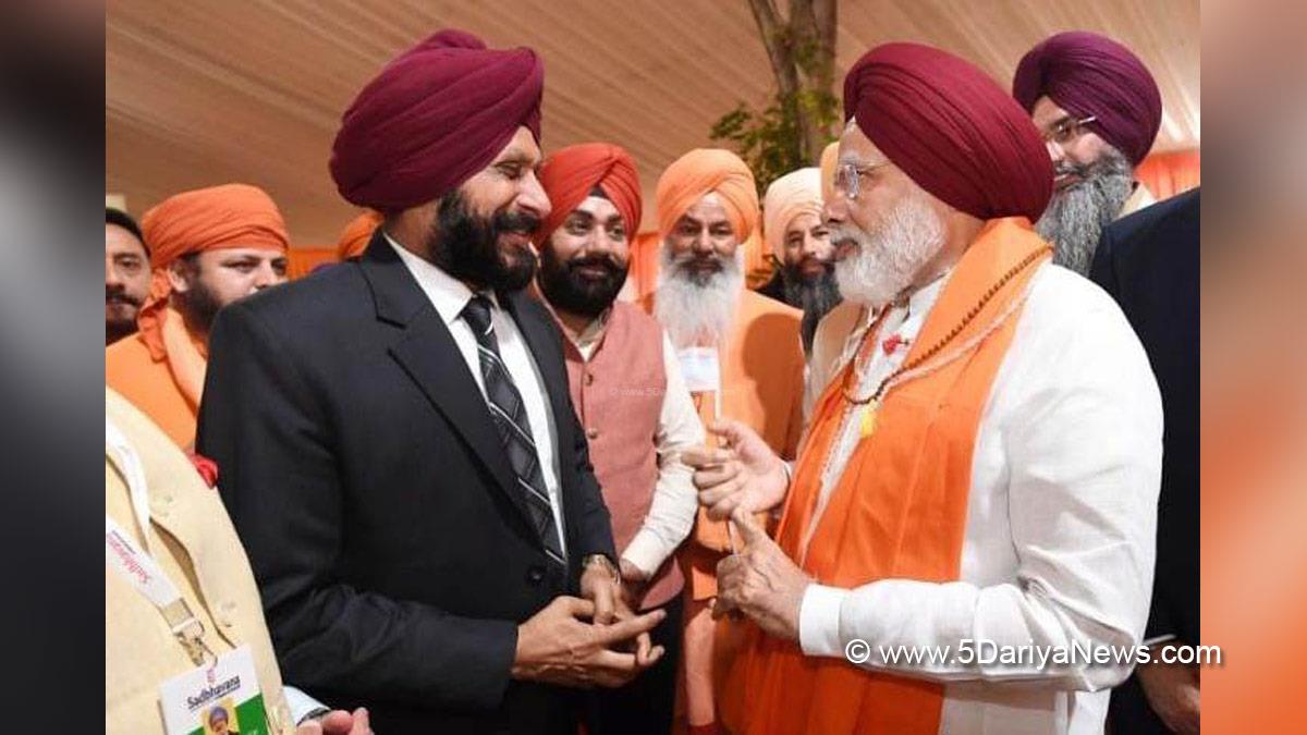 Hartek Group CMD meets Hon’able Prime Minister Narendra Modi 