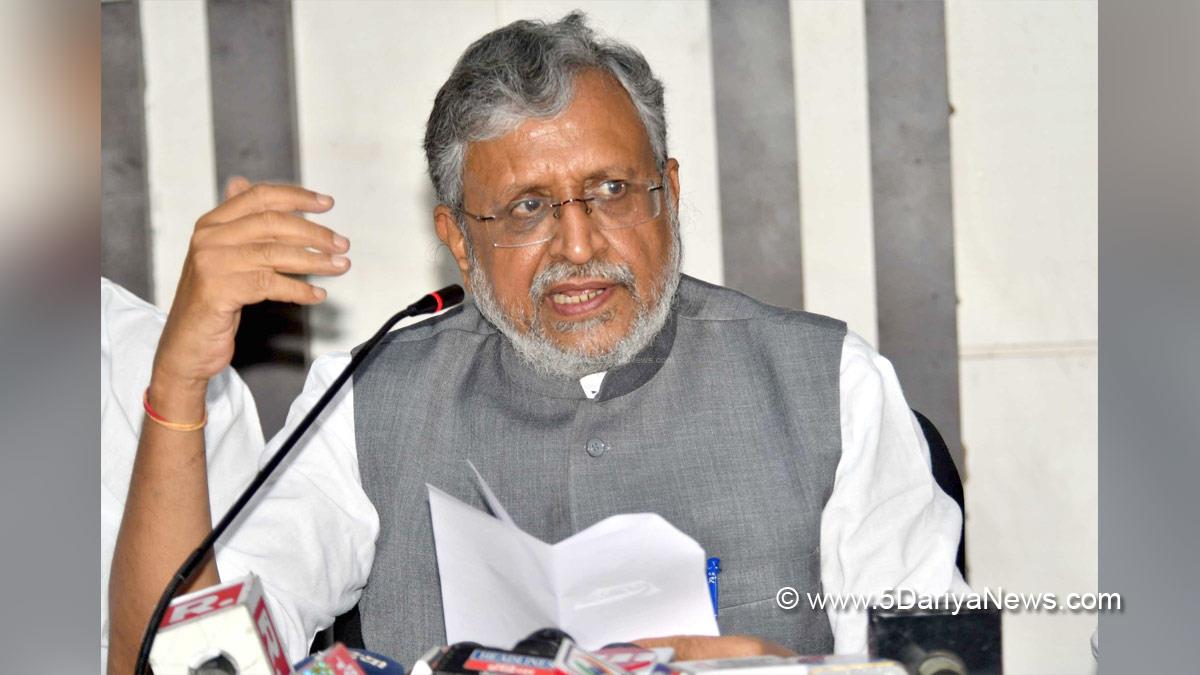 Sushil Kumar Modi, BJP, Bharatiya Janata Party, Patna, Bihar