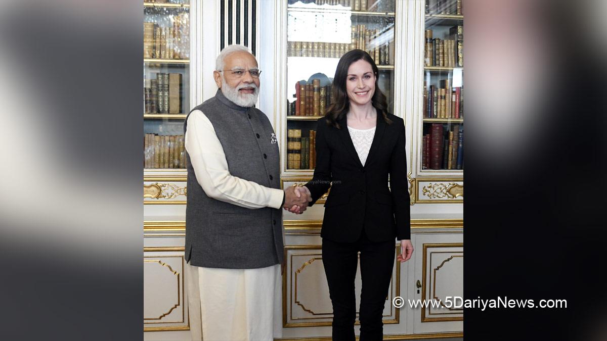 Narendra Modi, Modi, BJP, Bharatiya Janata Party, Prime Minister of India, Prime Minister, Narendra Damodardas Modi, Copenhagen, Denmark, H.E. Ms. Sanna Marin
