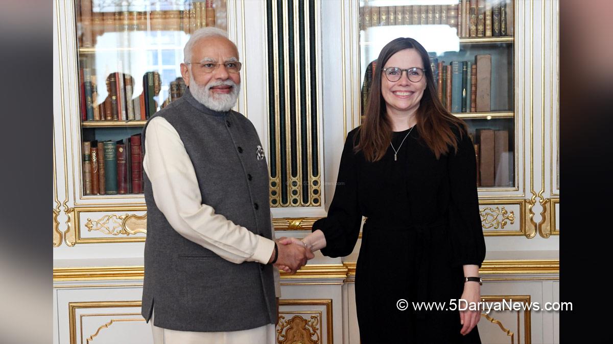 Narendra Modi, Modi, BJP, Bharatiya Janata Party, Prime Minister of India, Prime Minister, Narendra Damodardas Modi, Copenhagen, Denmark, H.E. Ms. Katrin Jakobsdottir 
