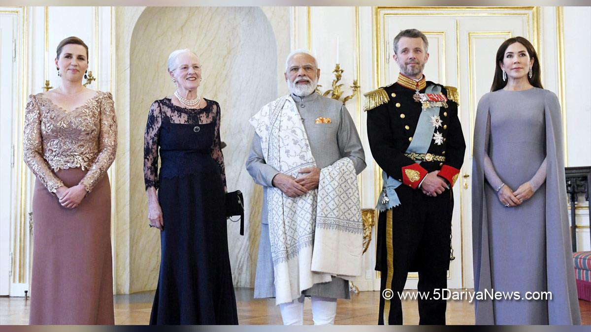 Narendra Modi, Modi, BJP, Bharatiya Janata Party, Prime Minister of India, Prime Minister, Narendra Damodardas Modi, Copenhagen, Denmark, Her Majesty Queen Margrethe