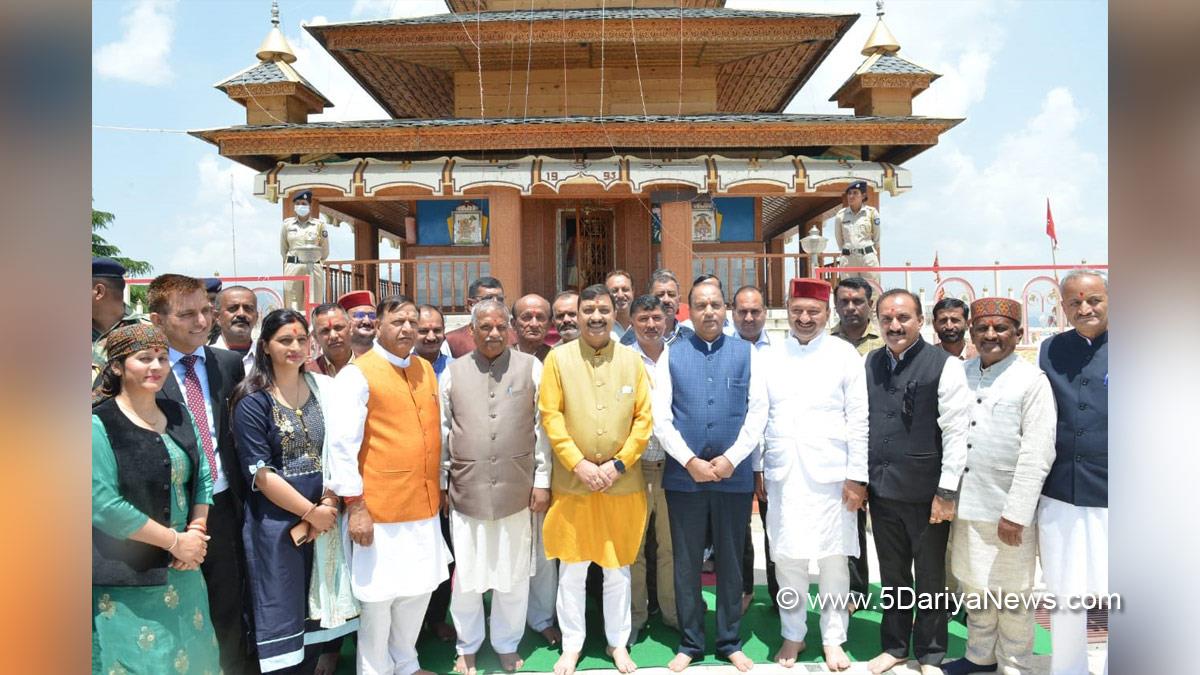 Jai Ram Thakur, Himachal Pradesh, Himachal, Bharatiya Janata Party, BJP, BJP Himachal, Shimla, Chief Minister of Himachal Pradesh, BJP Himachal Pradesh, Community Health Centre Haripurdhar, Civil Hospital, Veterinary Dispensary Bharog, Bhanedi