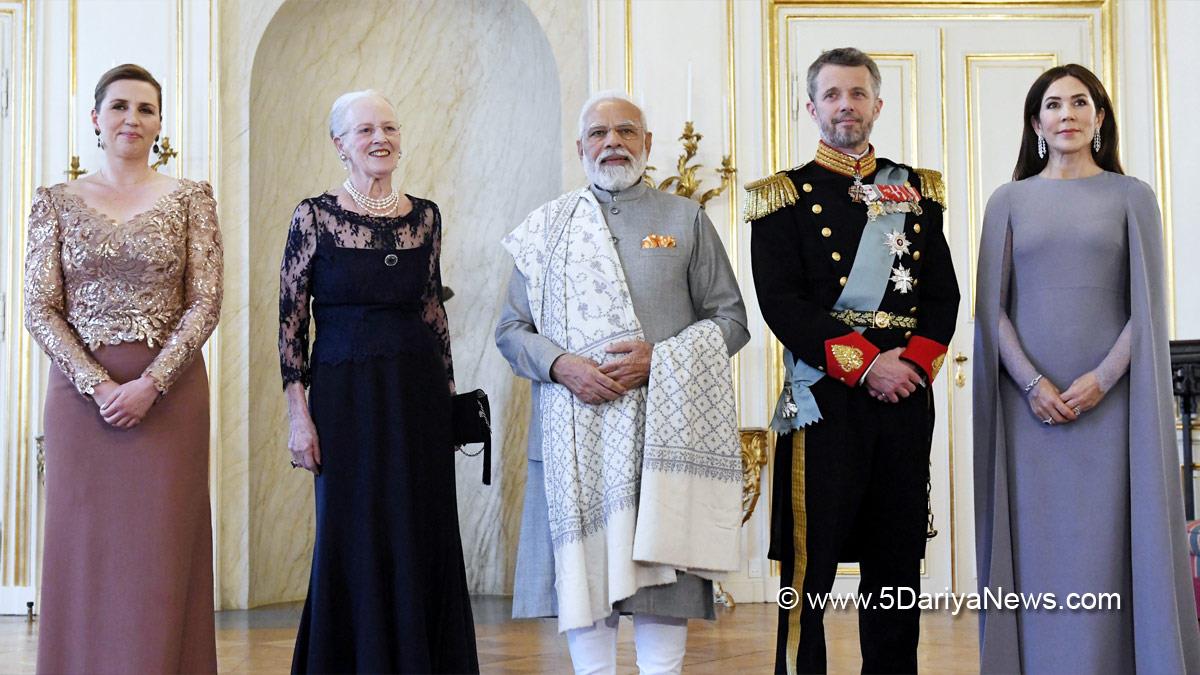 Narendra Modi, Modi, BJP, Bharatiya Janata Party, Prime Minister of India, Prime Minister, Narendra Damodardas Modi, Copenhagen, Denmark , Her Majesty Queen Margrethe