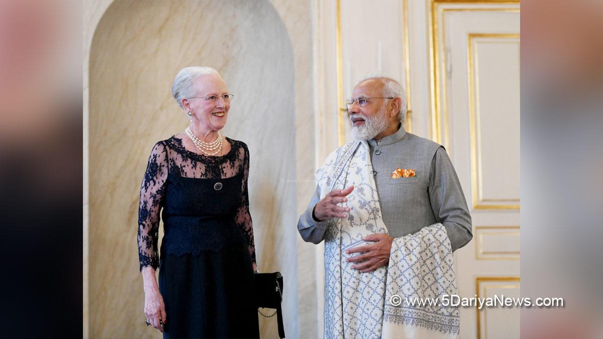 Narendra Modi, Modi, BJP, Bharatiya Janata Party, Prime Minister of India, Prime Minister, Narendra Damodardas Modi, Copenhagen, Denmark, Her Majesty Queen Margrethe 