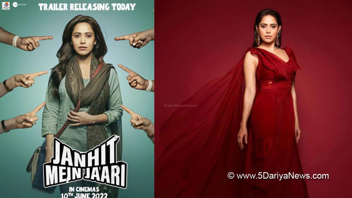 Bollywood , Entertainment , Mumbai , Actor , Actress , Cinema , Hindi Films , Movie , Mumbai News , Heroine , Nushrratt Bharuccha , Janhit Mein Jaari Trailer , Janhit Mein Jaari