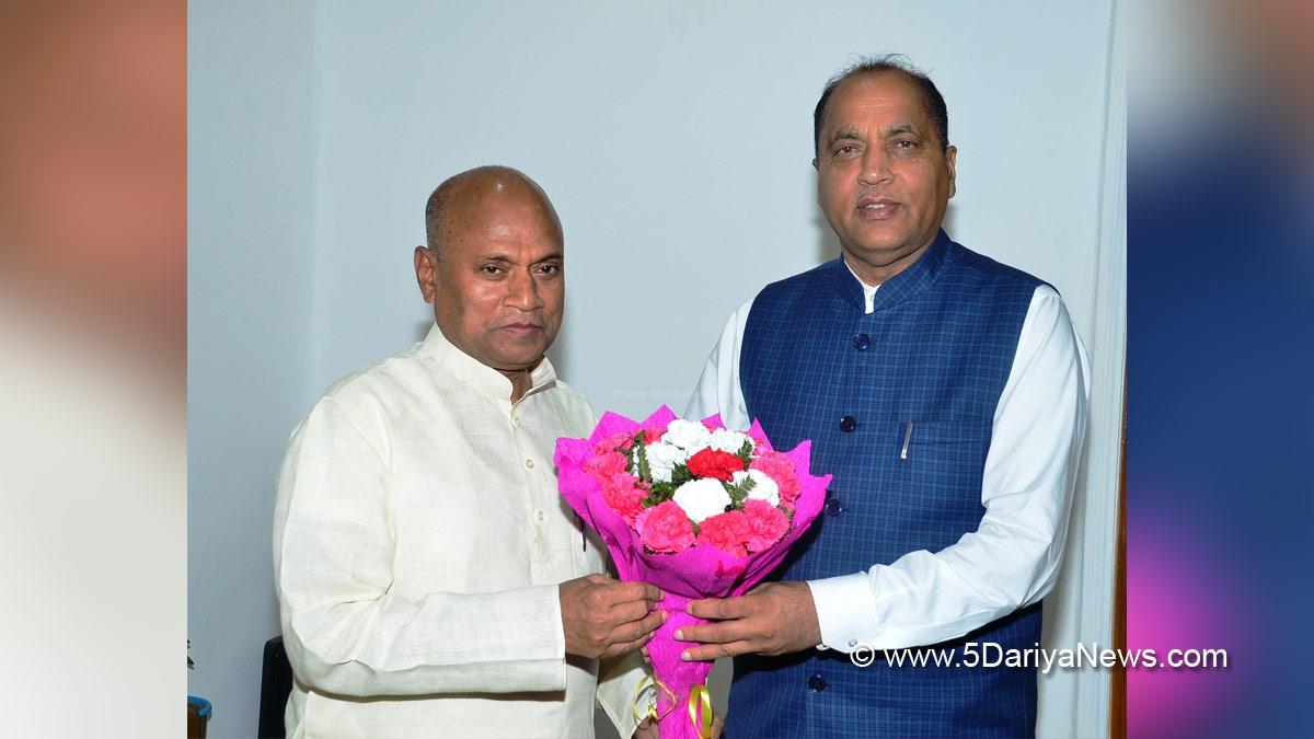 Ramchandra Prasad Singh, Ram Chandra Prasad Singh, Janata Dal, Steel Minister, Steel Ministry, Ministry of Steel, Jai Ram Thakur, Himachal Pradesh, Himachal, Bharatiya Janata Party, BJP, BJP Himachal, Shimla, Chief Minister of Himachal Pradesh, BJP Himachal Pradesh 