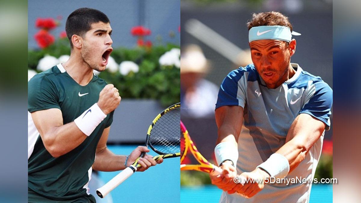 Sports News, Tennis, Tennis Player, Madrid Open, Carlos Alcaraz, Rafael Nadal, Madrid Open Semifinal, Novak Djokovic