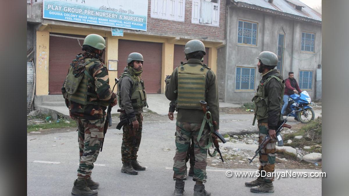 Encounter, Gunfight, Antnang, Jammu, Kashmir, Jammu And Kashmir, Jammu & Kashmir