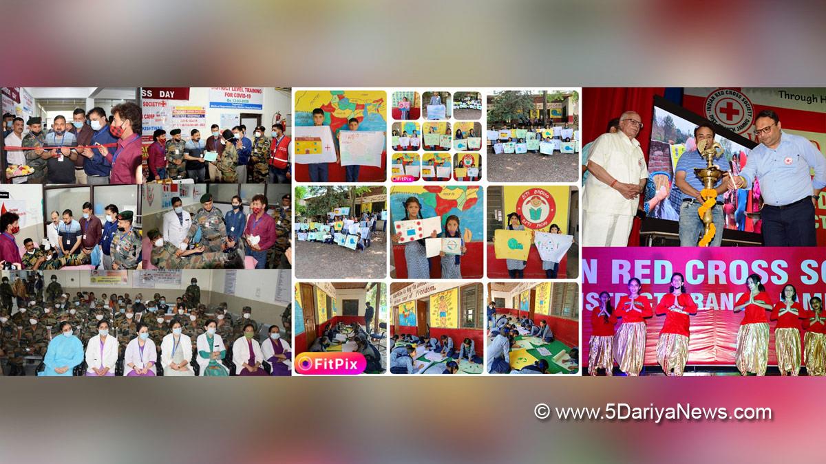 Red Cross, Indian Red Cross Society, World Red Cross Day 2022, World Red Cross Day, Jammu And Kashmir, Jammu & Kashmir