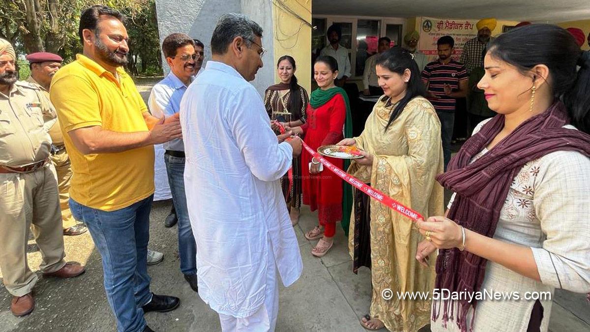 AAP, Aam Aadmi Party, Aam Aadmi Party Punjab, AAP Punjab, Medical Camp, Gurdaspur