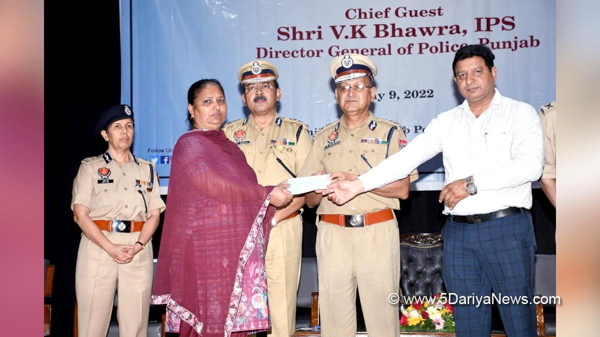 Viresh Kumar Bhawra, VK Bhawra, Punjab Police, Police, Punjab Admin, Director General of Police Punjab, DGP Punjab
