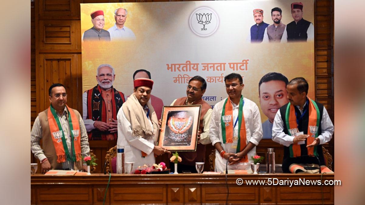 Sambit Patra, Rakesh sharma, Trilok Jamwal, Himachal Pradesh, Himachal, Bharatiya Janata Party, BJP, BJP Himachal, Shimla
