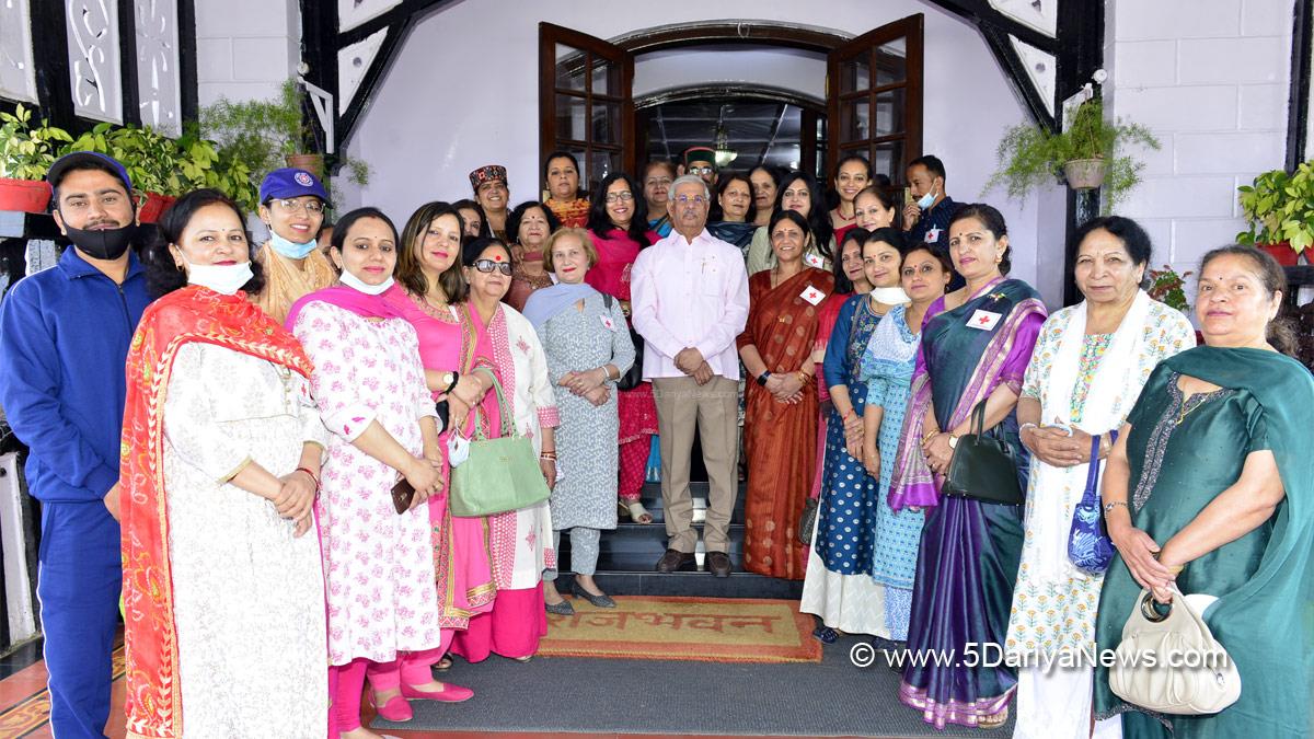 Rajendra Vishwanath Arlekar, Himachal Pradesh, Himachal, Bharatiya Janata Party, BJP, BJP Himachal, Shimla, Raj Bhawan, Special Day, Red Cross, Indian Red Cross Society, World Red Cross Day 2022, World Red Cross Day
