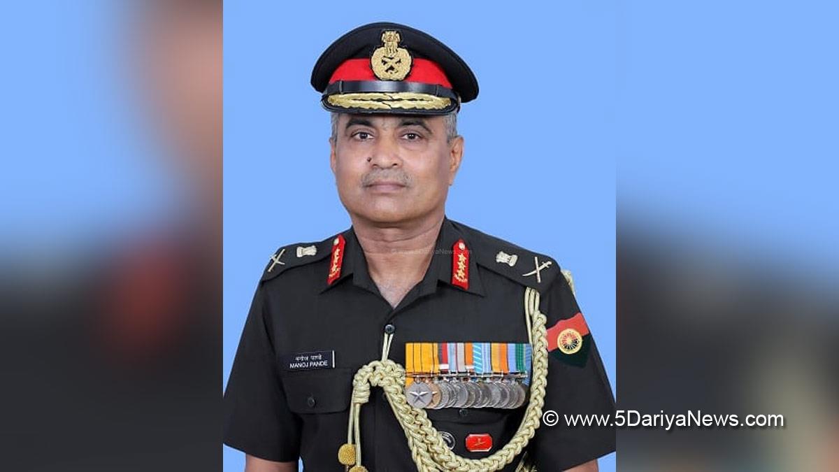 Military, Pakistan, Kashmir, Indian Army Chief, General Manoj Pande, Terrorism