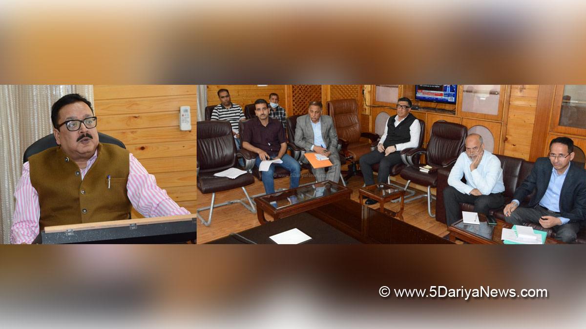 Navin Kumar Choudhary, Principal Secretary Animal Sheep Husbandry and Fisheries Department, Jammu, Kashmir, Jammu And Kashmir, Jammu & Kashmir