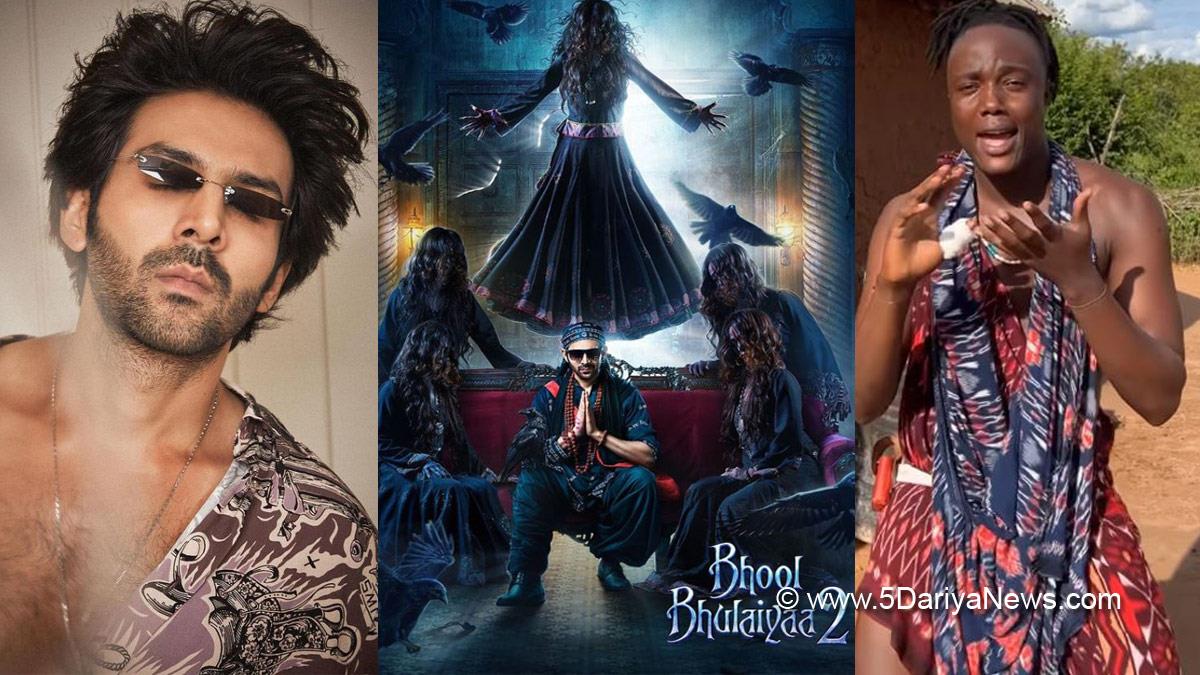 Kili Paul , Neema Paul , Tanzanian Influencer , Kartik Aaryan , Rooh Baba nahi Kili Baba hai , ZigZagStep , East Africa , Kiara Advani , Bhool Bhulaiyaa 2 Title Track , Bhool Bhulaiyaa 2