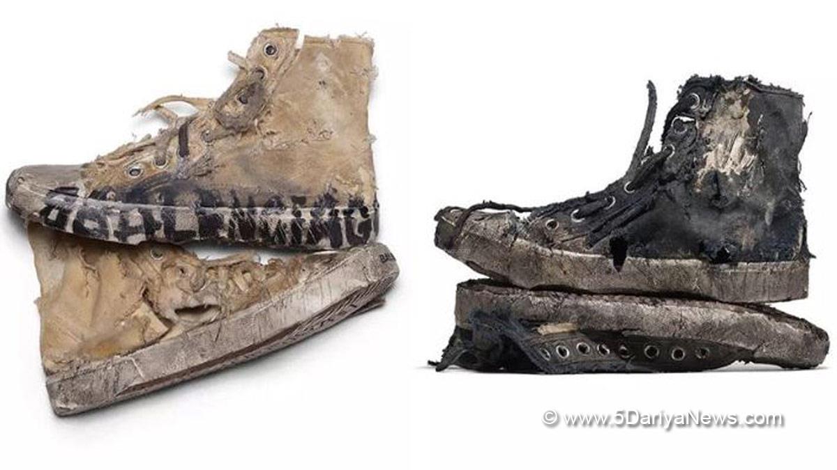 Balenciaga, Retooled Classic Prais Sneakers, Sneakers, Balenciaga Trolled, Paris Sneaker, Luxury Fashion Brand, Fashion
