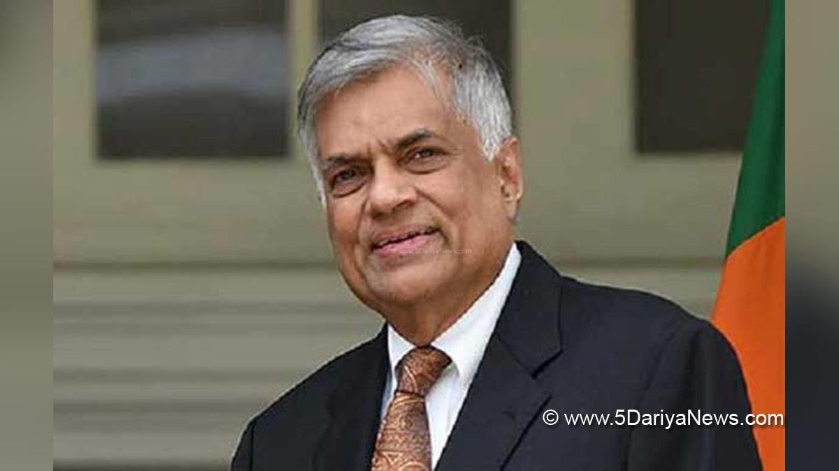 Ranil Wickremesinghe, International Leader, Sri Lanka, Sri Lanka New Prime Minister