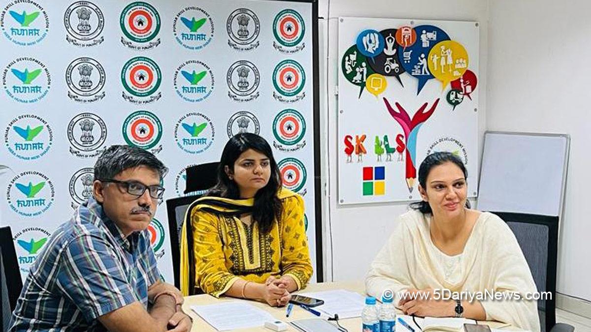 Deepti Uppal, Punjab Admin, Punjab Skill Development Mission Deepti Uppal, Director General Employment Generation, Skill Development & Training