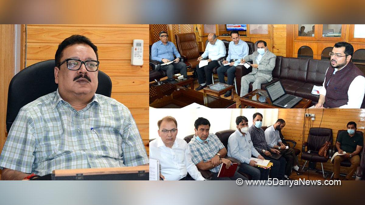 Navin Kumar Choudhary, Principal Secretary Animal Sheep Husbandry and Fisheries Department, Jammu, Kashmir, Jammu And Kashmir, Jammu & Kashmir]