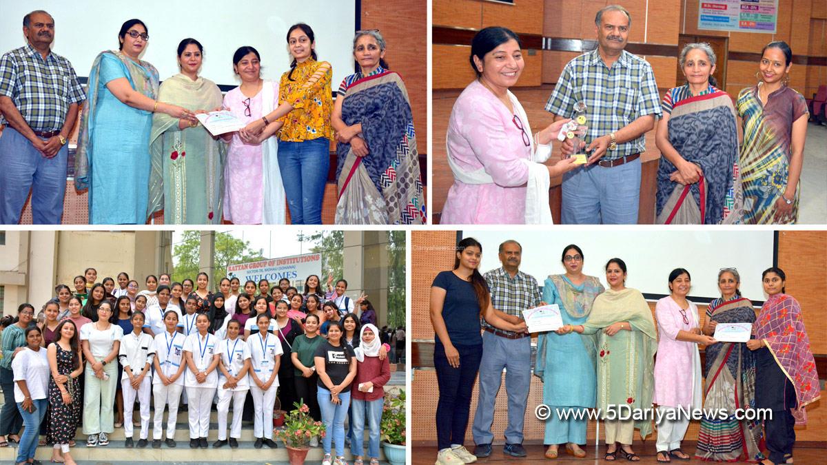 Rattan Group of Institutions, Rattan Group, Sunder Lal Aggarwal, Sangeeta Aggarwal,Rattan Group of Institutions Mohali, Rattan Group Mohali, International Nurses Day