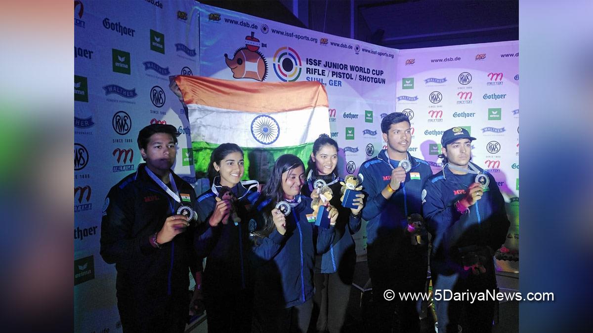 Sports News, More Sports, Junior World Cup, Suhl Junior World Cup, Indias Mens, Womens Trap Teams