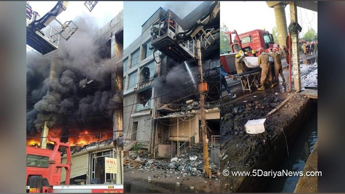 Hadsa , New Delhi , Delhi Inferno , Mundka Blaze , Satyendra Jain , Deputy Commissioner of Police , Sameer Sharma , Delhi Fire , Delhi Building Fire