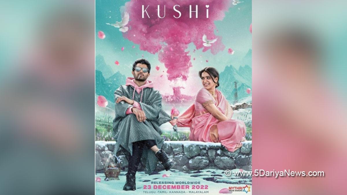 Samantha Ruth Prabhu, Tollywood, Entertainment, Actor, Actress, Cinema, Movie, Telugu Films, Vijay Deverakonda, Shiva Nirvana, KUSHI