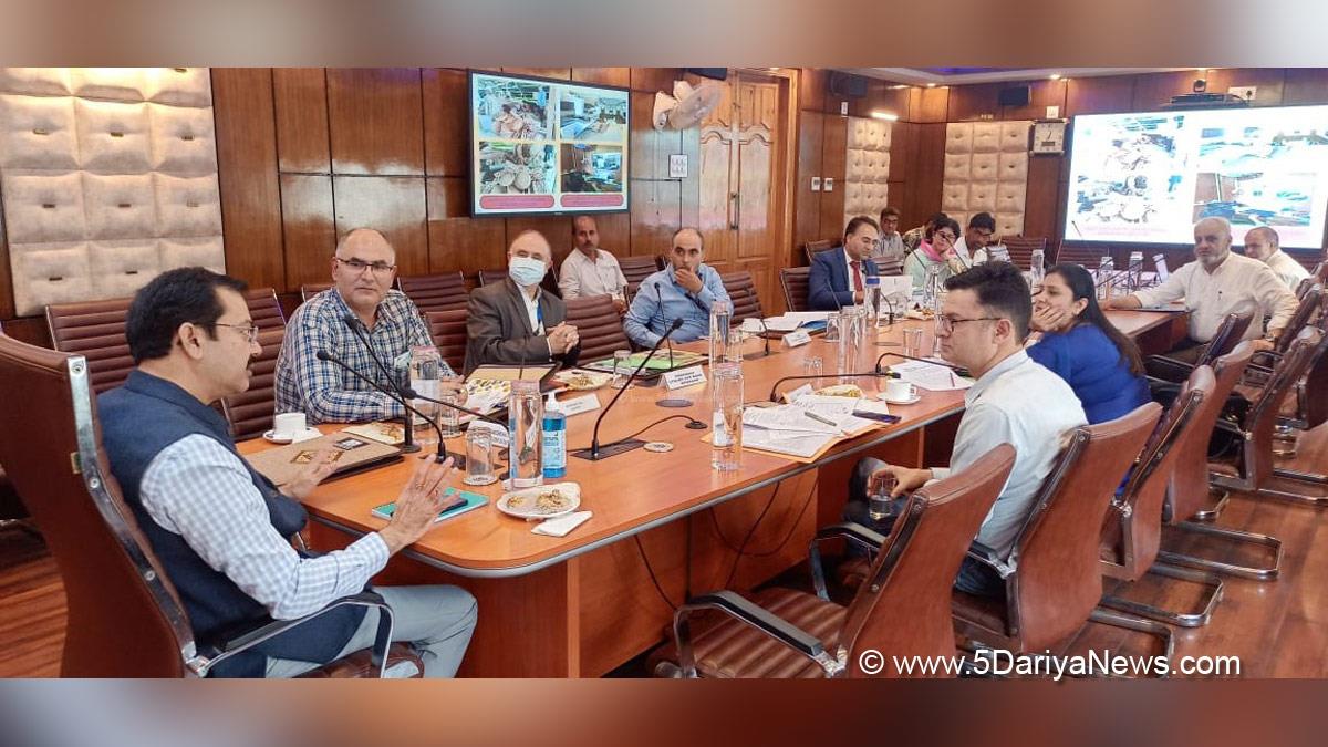 Vivek Bhardawaj, Jammu And Kashmir, Jammu & Kashmir, Chief Secretary, Finance, Vivek Bhardawaj, UT Level Monitoring Committee, UTLMC