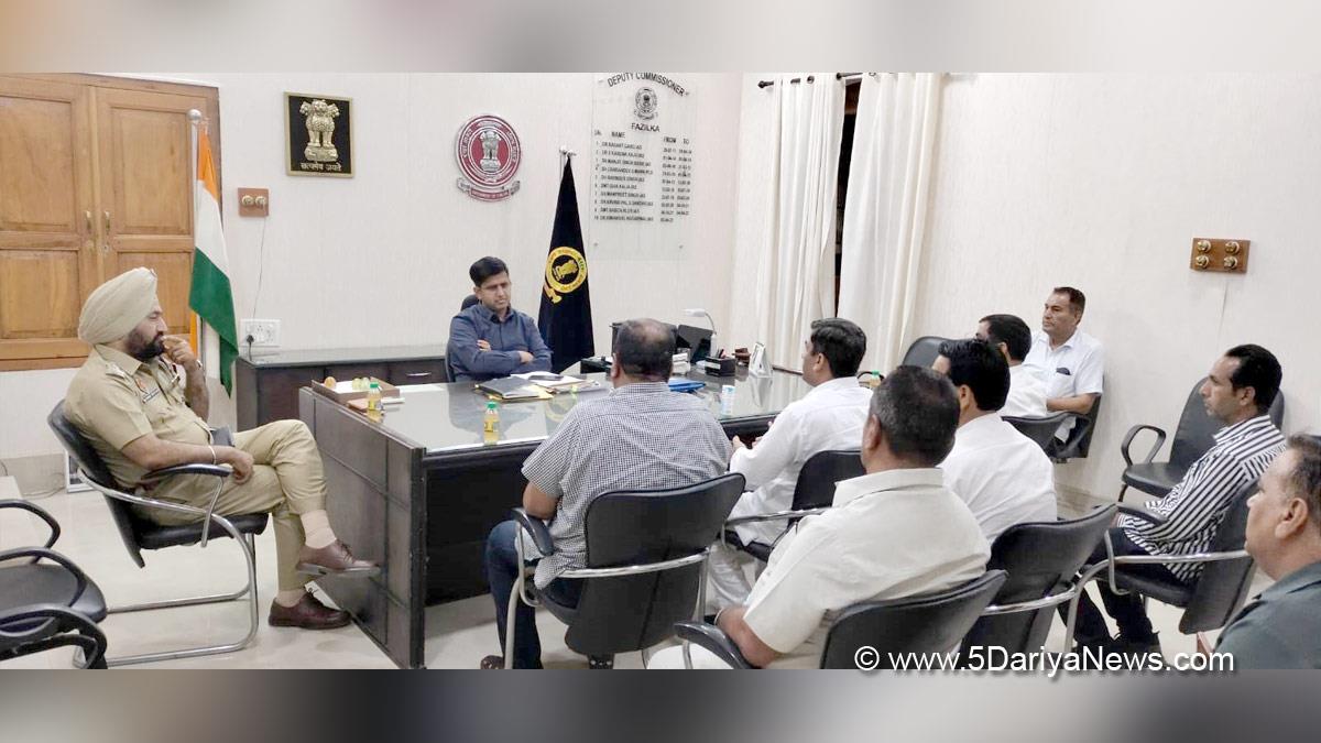 DC Fazilka, Himanshu Aggarwal,Fazilka, Deputy Commissioner Fazilka