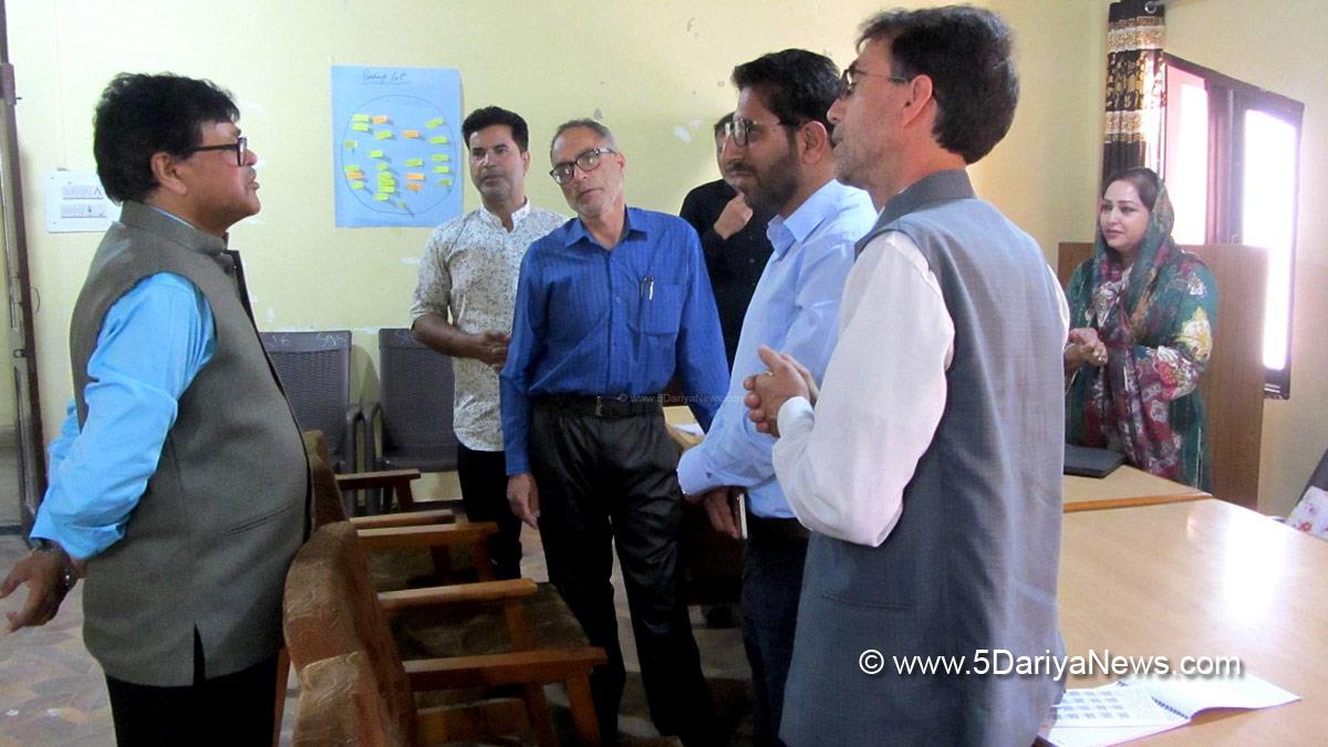 B K Singh, Jammu and Kashmir, Principal Secretary, School Education Department, Jammu & Kashmir