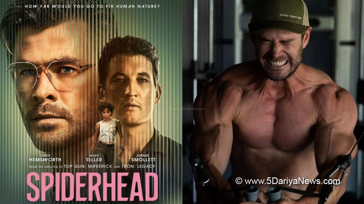Spiderhead , Spiderhead Trailer , Chris Hemsworth , Miles Teller , George Saunders , Netflix Movie , Rhett Reese , Paul Wernick