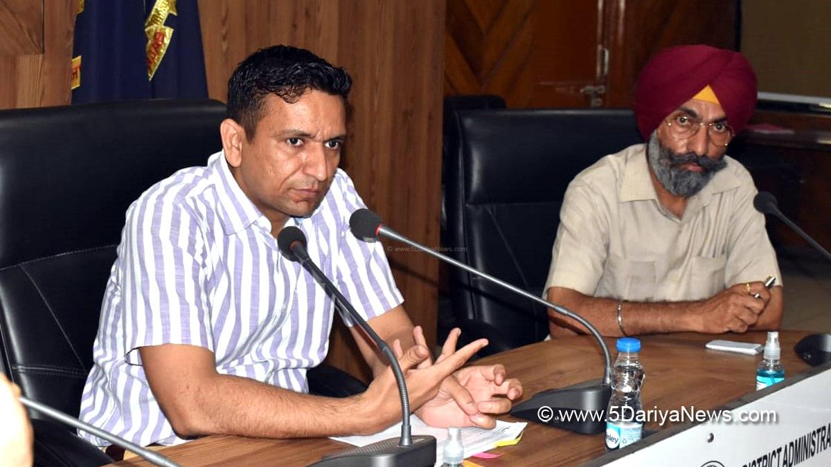 DC Jalandhar, Ghanshyam Thori, Jalandhar, Deputy Commissioner Jalandhar, Punjab Effluent Treatment Society, PETS, Punjab Pollution Control Board, PPCB, CETP Jalandhar