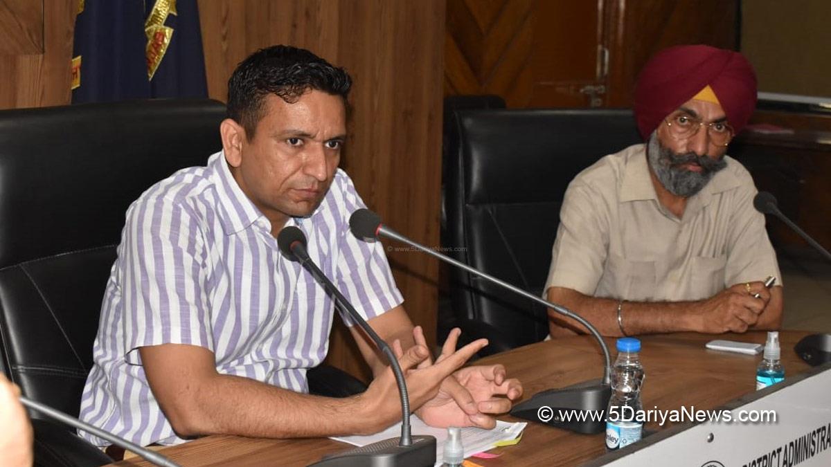 DC Jalandhar, Ghanshyam Thori, Jalandhar, Deputy Commissioner Jalandhar, Punjab Effluent Treatment Society, PETS, Punjab Pollution Control Board, PPCB, CETP Jalandhar