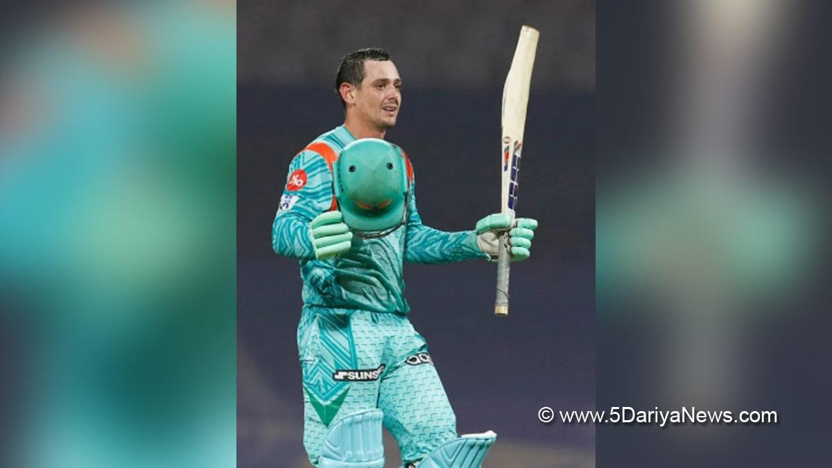 Sports News, Cricket, Cricketer, Player, Bowler, Batsman, Indian Premier League, IPL, IPL 2022, #IPL2022, Quinton de Kock, Lucknow Super Giants, Kolkata Knight Riders 