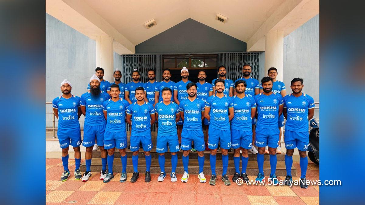 Hockey India announces 20-member men's team for matches in Belgium