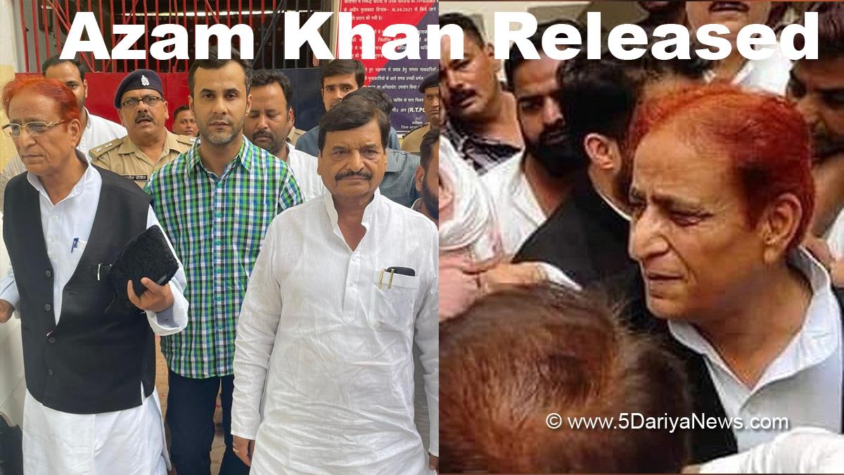 Azam Khan , Samajwadi Party , Samajwadi Party Founding Member , Azam Khan Release , Akhilesh Yadav